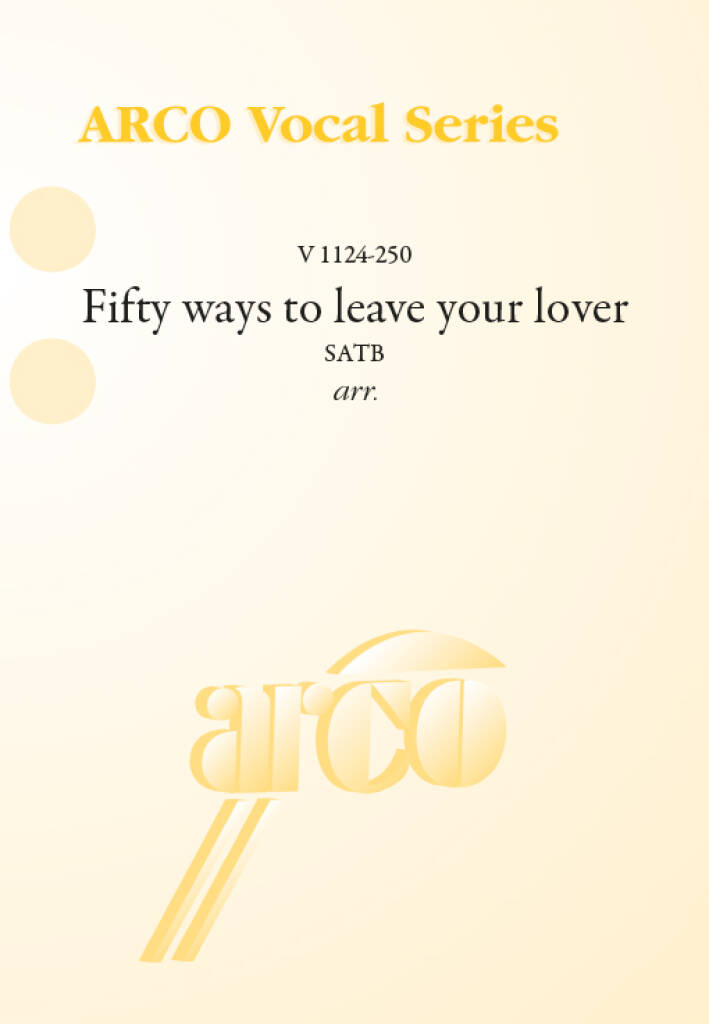 Fifty ways to leave your lover